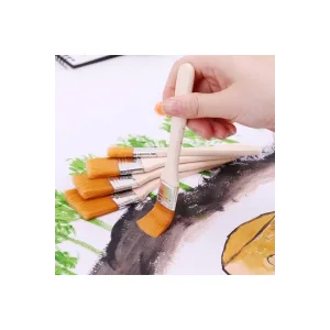 Sentetik İpek Zemin Fırçası No: 12 – Akrilik Ve Yağlı Boya İçin