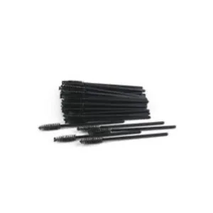 Sert Saplı Kaş Ve Kirpik Fırçası - 10 Adet