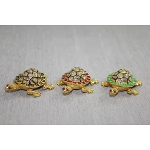 Swaroski Minik Kaplumbağa Figürü Alk3867