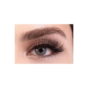 Takma Kirpik Doğal Kısadan Uzuna Orta Yoğunlukta Tekli 07