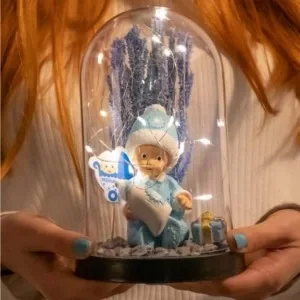 Teraryum Fanus Erkek Bebek Hoşgeldin Doğum Hediyesi Işıklı