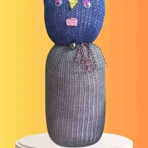 Tıkırık Örgü Yastık Uyku Ve Oyun Arkadaşı Cingöz - 35 Cm