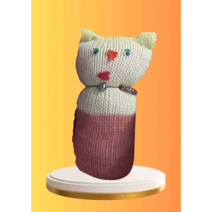 Tıkırık Örgü Yastık Uyku ve Oyun Arkadaşı Minik - 45 cm
