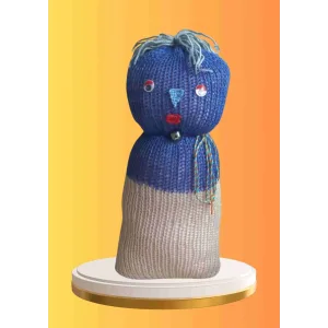 Tıkırık Örgü Yastık Uyku ve Oyun Arkadaşı Poncik - 35 cm