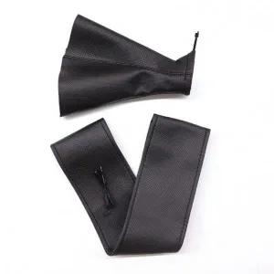 Tüm Araçlara Uyumlu Direksiyon Kılıfı Ve Vites Körüğü Siyah Vinil