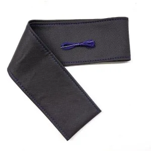 Tüm Araçlara Uyumlu Vinil Direksiyon Kılıfı, Dikmeli Mavi Dikişli