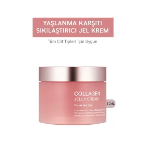 Yaşlanma Karşıtı Collagen Jel Yüz Kremi – Nemlendirici Ve Onarıcı Gece Kremi
