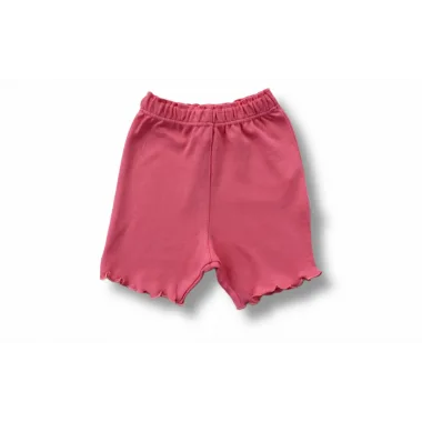 3-6 6-9 9-12 12-18 Ay Düğme Detaylı Bandanalı Kısa Kollu Sweat 3lü Kız Bebek Takımı