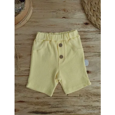 3-6 6-9 9-12 Ay Ananas Baskılı Şort Tişört 2 Li Kız Erkek Bebek Takımı