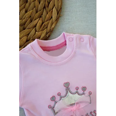 3-6 6-9 9-12 Ay Full Star Nakışlı Şapkalı Uzun Kollu Sweat 3lü Erkek Bebek Takımı