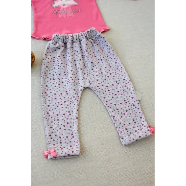 3-6 6-9 9-12 Ay Full Star Nakışlı Şapkalı Uzun Kollu Sweat 3lü Erkek Bebek Takımı