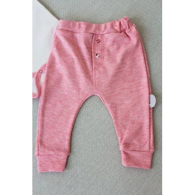 3-6 6-9 9-12 Ay Melanjlı Uzun Kollu Zıbınlı 2li Kız Bebek Takımı