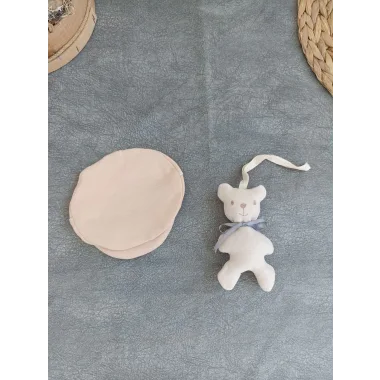 3-6 6-9 9-12 Ay Oyuncaklı Altınbaşak 5li Kız Erkek Bebek Takımı