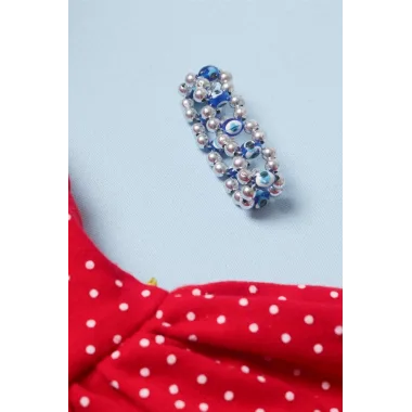 3-6-9 Ay Çilek Bebekler Penye Kumaş Kısa Kol Bebek Elbisesi