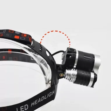 3 Başlıklı Şarjlı Kafa Feneri Wt-256