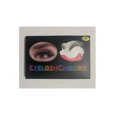 3 Çift Doğal İpek Takma Kirpik & Kirpik Takma Aparatı 3d-56 Set