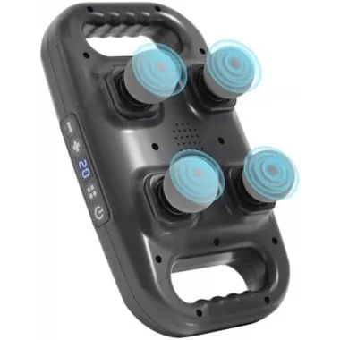 4 Başlıklı Masaj Sı - Ergonomik Derin Doku Sırt Ve Boyun Masaj Aleti Ağrı Ve Sızı Giderici