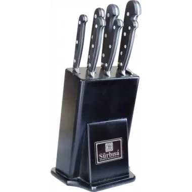 61509 - Sürmene Şef Bıçakları Seti - 7 Li Set