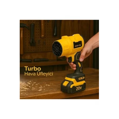 Ahv-18 Turbo Hava Üfleyici | 4 Kademe Hız | 21v 431w Kablosuz Blower | 32.000 Rpm’’