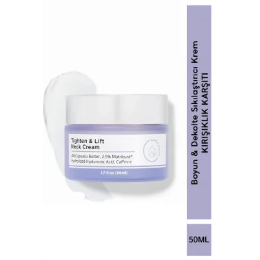 Anti-aging Krem – Nemlendirici Ve Kırışıklık Karşıtı Yüz & Boyun Bakım Kremi