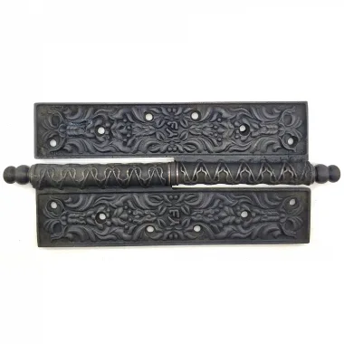 Antika Tarz Dekoratif Pirinç Lüks Okka Menteşe - 20cm, Oksit