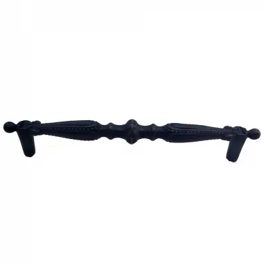 Antika Tarz Dekoratif Pirinç Yeni Sütun Mobilya Kulbu - 160mm, Oksit