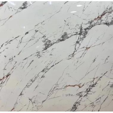 Beyaz Mermer Desenli Yapışkanlı Kaplama Kağıdı Büyük Boy 5 Metre