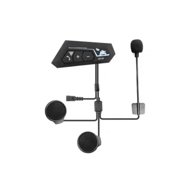 Bt22 Kask Kulaklık Bluetooth Motosiklet Kulaklık 5.0 Bluetooth Interkom Motorsiklet Kulaklık
