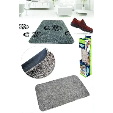 Clean Step Mat Yıkanabilir Mikrofiber Kir Toz Emici Iç-dış Ortam Paspas