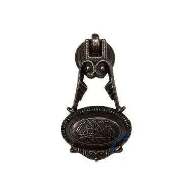 Dekoratif Zamak Sarkaç Küçük Kulp - 30x63mm, Eskitme, 1 Adet