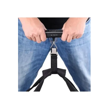 Dijital Işıklı Elektronik Askılı El Bagaj Tartısı Bavul Kantarı Seyahat Çantası 50kg