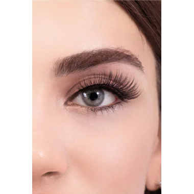 Doğal İpek Takma Kirpik 3d-02 Tekli 2 Çift Uzun Yoğun Hacimli