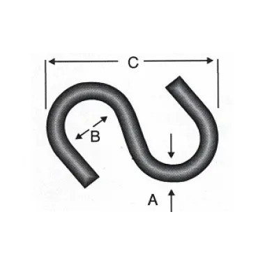 Es - S Kanca Minik 3,25x30 - 200 Adet