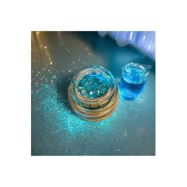 Glitter Sim Far – Yüz Ve Vücut İçin Parıltılı Sim Göz Farı 1803-mix