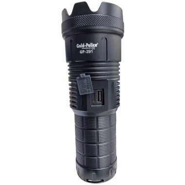 Gold Polıce Gp-291 Güçlü El Feneri 20,000 Lümen