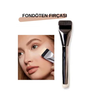 Homojen Dağılım Sağlayan Fondöten Fırçası – Profesyonel Makyaj Fırçası