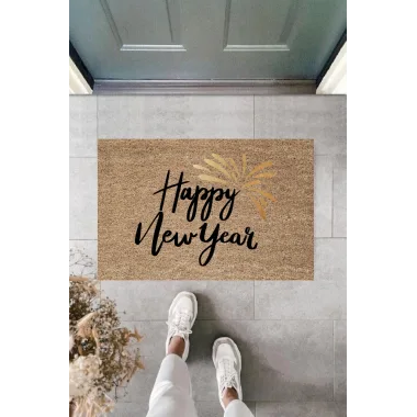 Kapı Önü Paspası Yeni Yıl Konsepti Dijital Baskı PY-175111106