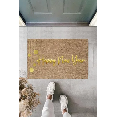 Kapı Önü Paspası Yeni Yıl Konsepti Dijital Baskı PY-175111114