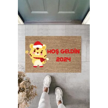 Kapı Önü Paspası Yeni Yıl Konsepti Dijital Baskı PY-175111115