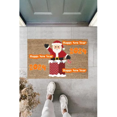 Kapı Önü Paspası Yeni Yıl Konsepti Dijital Baskı PY-175111125