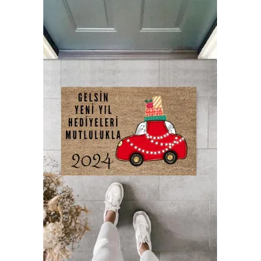 Kapı Önü Paspası Yeni Yıl Konsepti Dijital Baskı PY-175111135