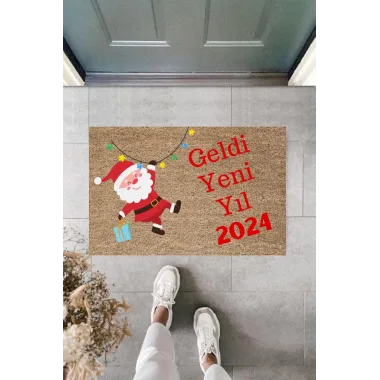 Kapı Önü Paspası Yeni Yıl Konsepti Dijital Baskı PY-175111143
