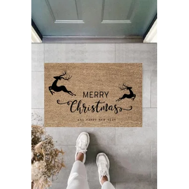 Kapı Önü Paspası Yeni Yıl Konsepti Dijital Baskı PY-175111146