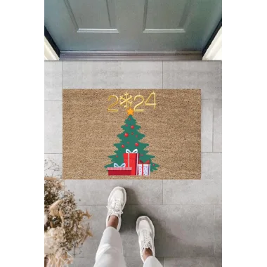 Kapı Önü Paspası Yeni Yıl Konsepti Dijital Baskı PY-175111148