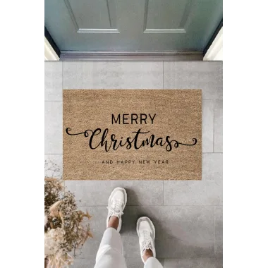 Kapı Önü Paspası Yeni Yıl Konsepti Dijital Baskı PY-175111153