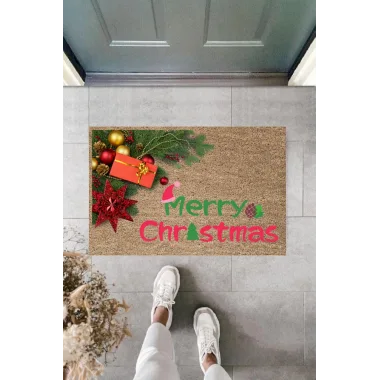 Kapı Önü Paspası Yeni Yıl Konsepti Dijital Baskı PY-175111171