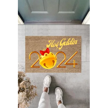 Kapı Önü Paspası Yeni Yıl Konsepti Dijital Baskı PY-175111180