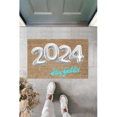 Kapı Önü Paspası Yeni Yıl Konsepti Dijital Baskı PY-175111181