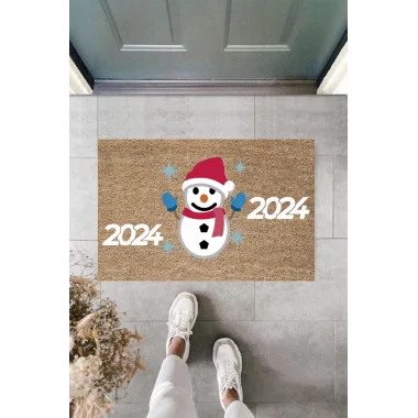 Kapı Önü Paspası Yeni Yıl Konsepti Dijital Baskı PY-175111183