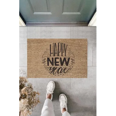 Kapı Önü Paspası Yeni Yıl Konsepti Dijital Baskı PY-175111189